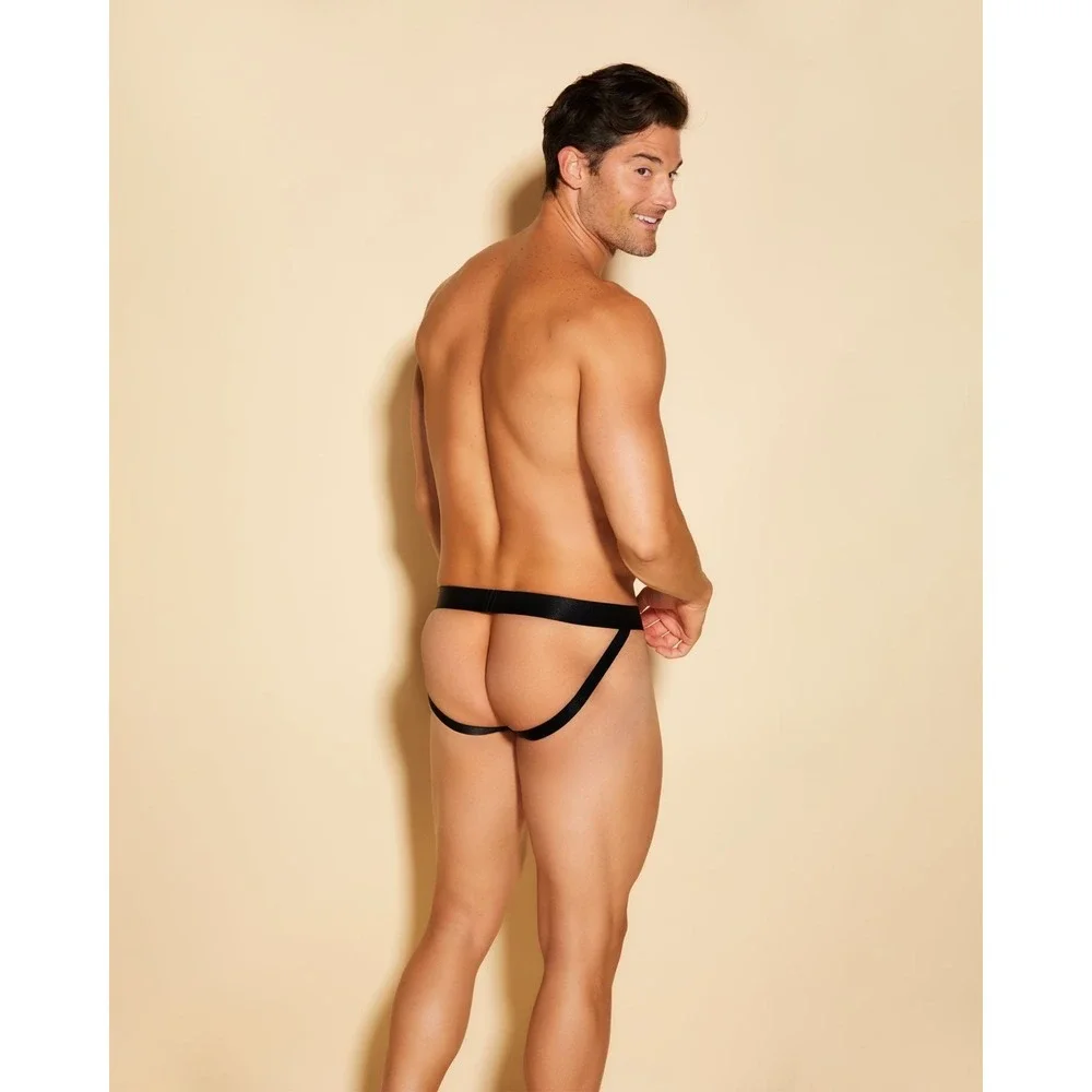 Cosabella Men's Never Say Never Kente Print Jock Strap Designer Lace Underwear